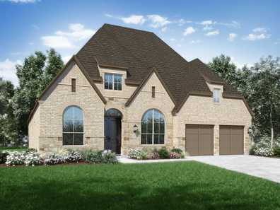 Plan 215 by Highland Homes in Fort Worth TX
