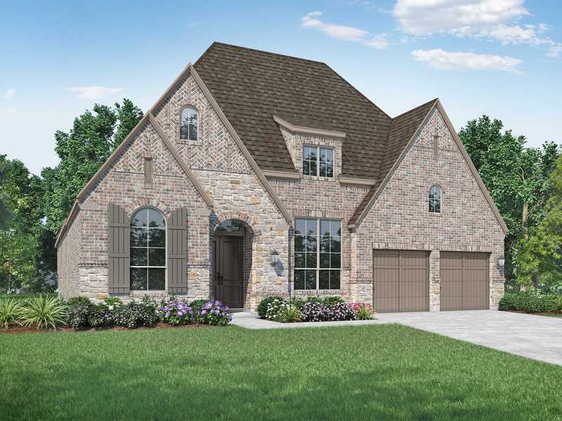 Plan 216 by Highland Homes in Fort Worth TX