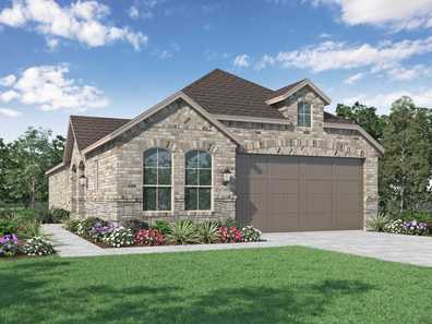 Plan Wales by Highland Homes in Dallas TX