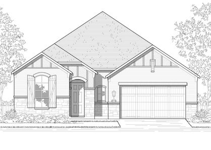 Plan Oxford by Highland Homes in Houston TX