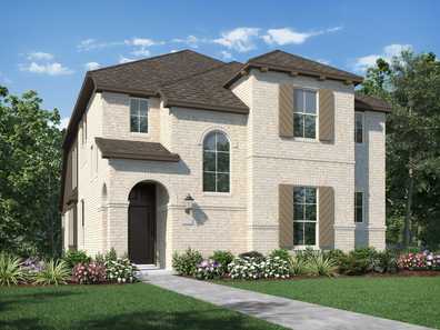 Plan Lynnwood by Highland Homes in Dallas TX