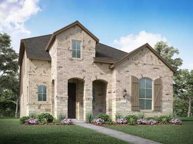 Plan Merrivale by Highland Homes in Dallas TX