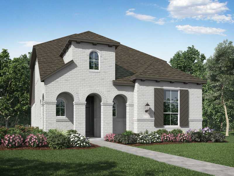 Plan Merrivale by Highland Homes in Fort Worth TX
