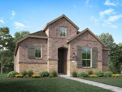 Plan Greyton by Highland Homes in Fort Worth TX