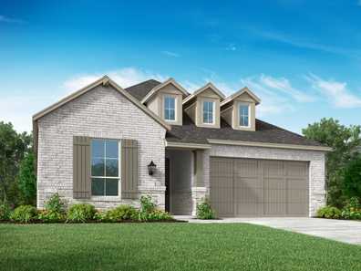 Plan Newport by Highland Homes in Houston TX