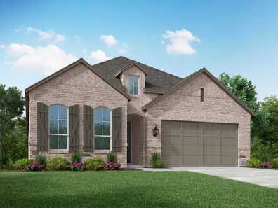 Plan Newport by Highland Homes in San Antonio TX