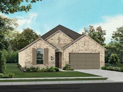 Plan Ashwood by Highland Homes in Houston TX