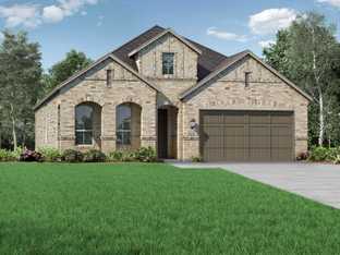 Plan Amberley - Wolf Ranch: 51ft. lots: Georgetown, Texas - Highland Homes