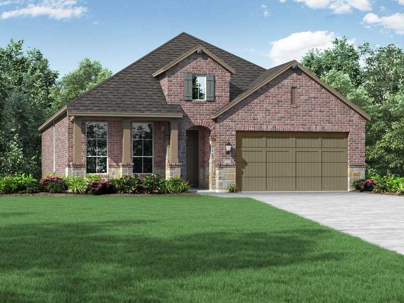 Plan Amberley by Highland Homes in Austin TX