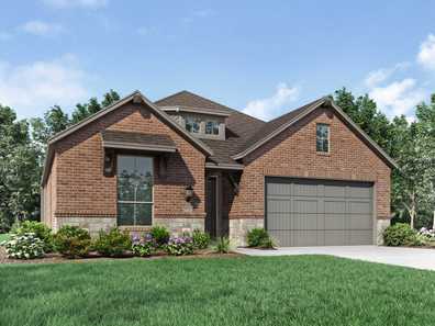 Plan Davenport by Highland Homes in Houston TX