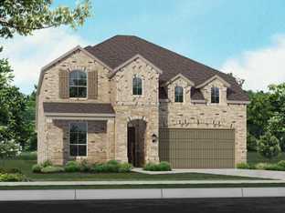 Plan Westbury - Wolf Ranch: 51ft. lots: Georgetown, Texas - Highland Homes