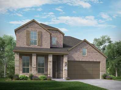 Plan Redford by Highland Homes in Houston TX