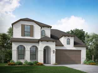 Plan Redford - Pecan Square: 50ft. lots: Northlake, Texas - Highland Homes