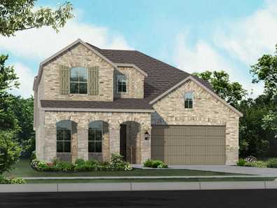 Plan Waverley by Highland Homes in Fort Worth TX
