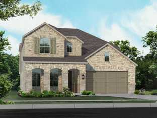Plan Waverley - Gateway Village - The Reserve: 50ft. lots: Denison, Texas - Highland Homes