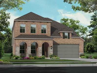 Plan Waverley by Highland Homes in Houston TX