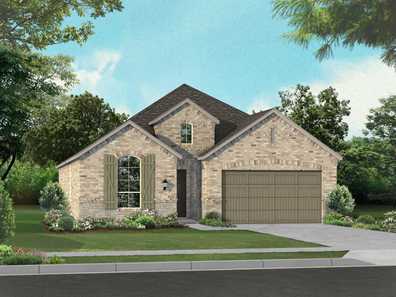 Plan Dorchester by Highland Homes in Dallas TX