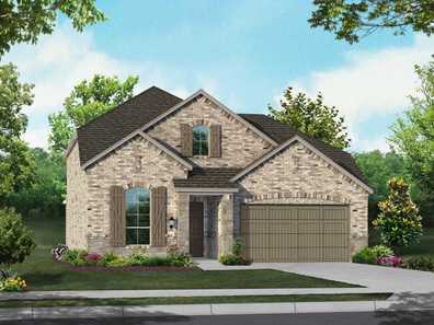 Plan Wakefield by Highland Homes in Dallas TX
