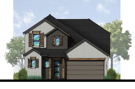 Plan Panamera by Highland Homes in Austin TX