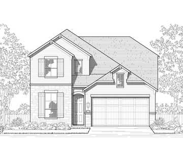 Plan Griffith by Highland Homes in Dallas TX