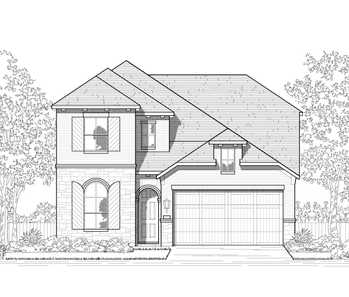 Plan Griffith by Highland Homes in Houston TX