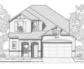 Plan Martin by Highland Homes in Dallas TX
