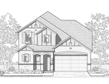 Plan Panamera by Highland Homes in Dallas TX