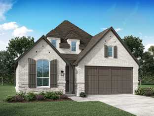 Plan Bentley - 6 Creeks at Waterridge: 45ft. lots: Kyle, Texas - Highland Homes