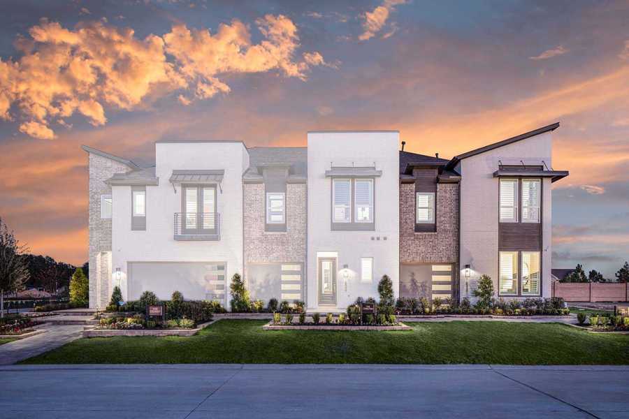 Plan Abbey by Highland Homes in Houston TX