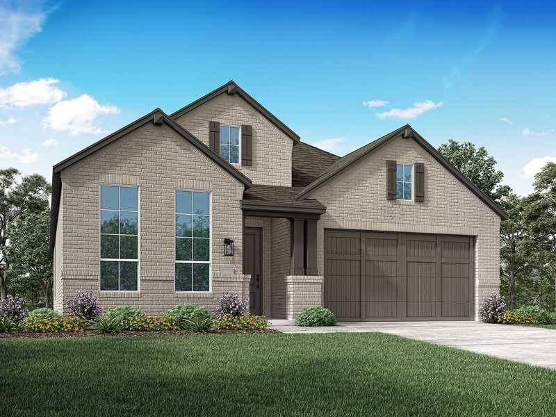 Plan Kingston by Highland Homes in Houston TX