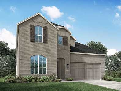 Plan Cambridge by Highland Homes in San Antonio TX