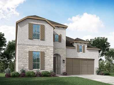 Plan Cambridge by Highland Homes in Houston TX
