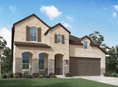 Plan Middleton by Highland Homes in Houston TX