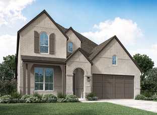 Plan Middleton - Sandbrock Ranch: 50ft. lots: Aubrey, Texas - Highland Homes