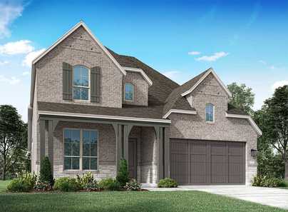 Plan Middleton by Highland Homes in Fort Worth TX