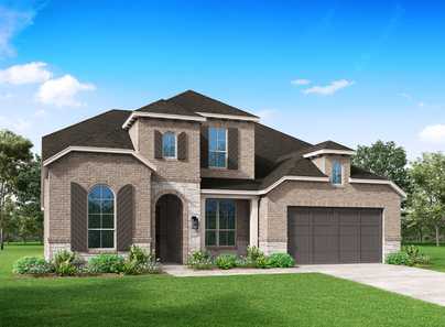 Plan Leyland by Highland Homes in Houston TX