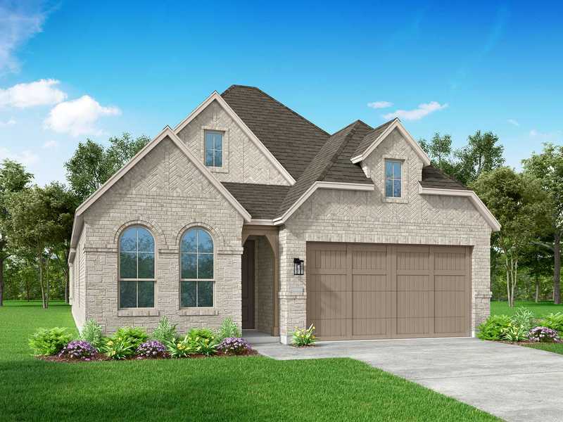 Plan Continental by Highland Homes in Dallas TX