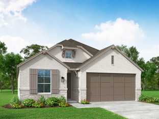 Plan Morgan - 6 Creeks at Waterridge: 45ft. lots: Kyle, Texas - Highland Homes