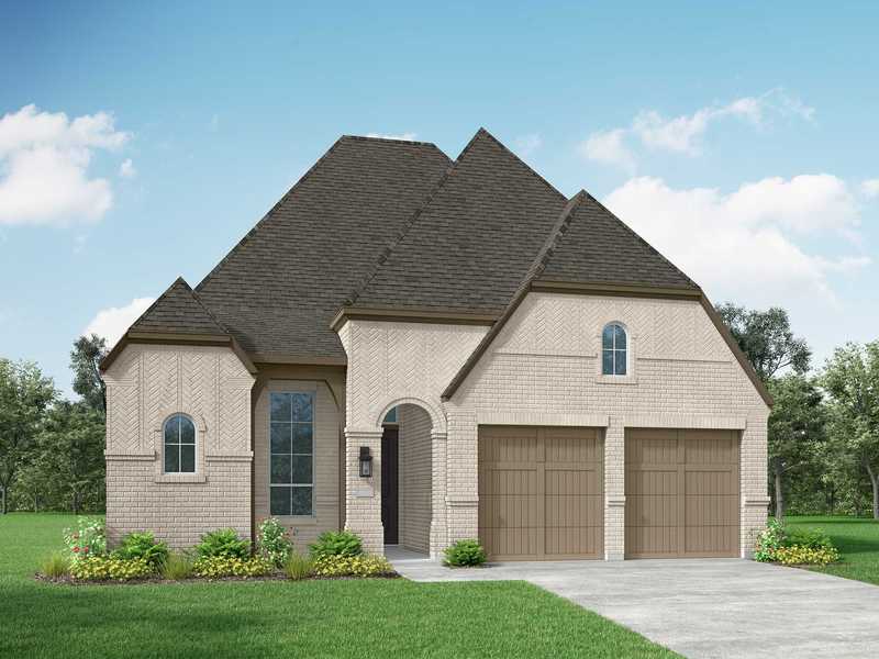 Plan 502 by Highland Homes in Fort Worth TX