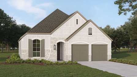 Plan 500 by Highland Homes in Dallas TX