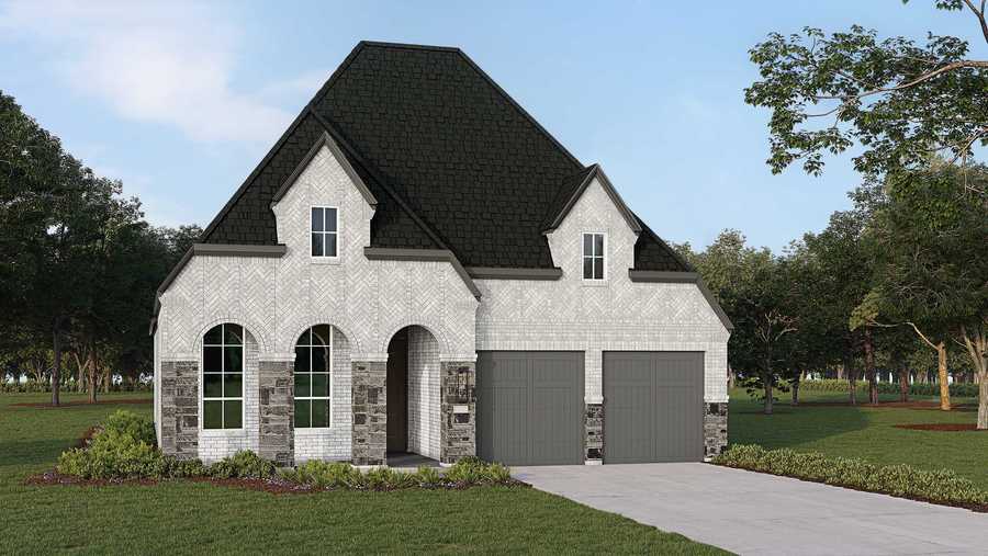 Plan 500 by Highland Homes in Fort Worth TX