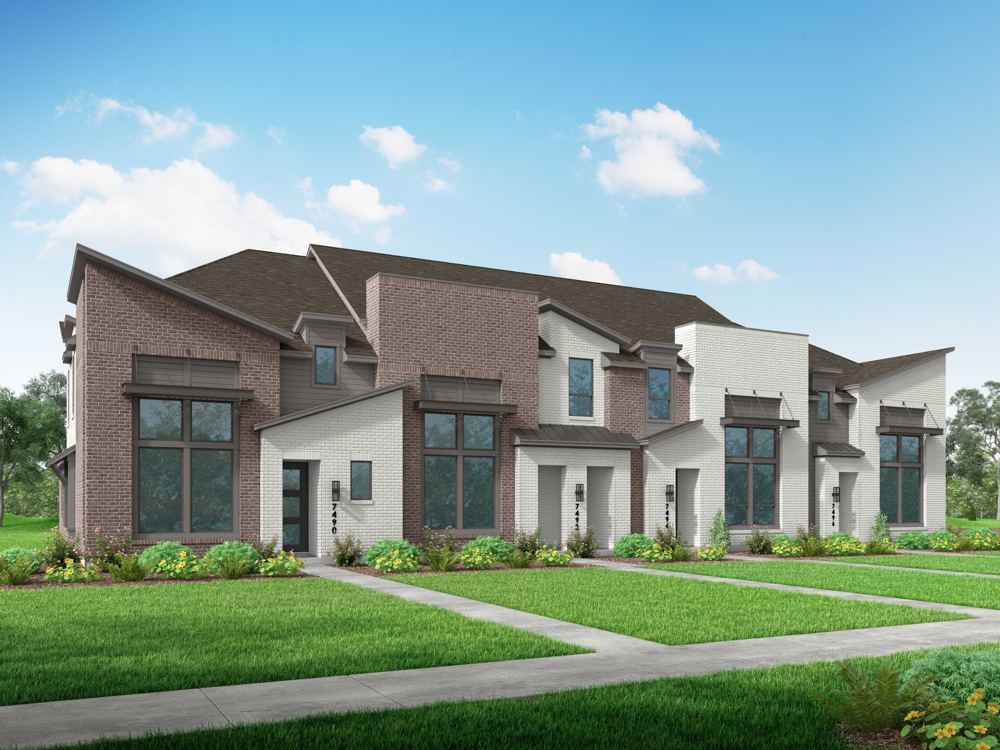 Plan Chatham - Bridgeland Central: The Villas: Cypress, Texas - Highland Homes