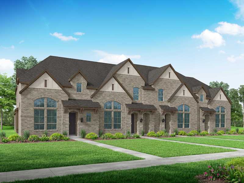 Plan Dorset by Highland Homes in Dallas TX