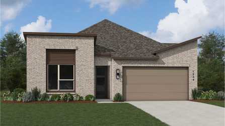 Plan Matisse by Highland Homes in Houston TX
