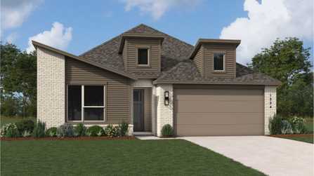 Plan Monet by Highland Homes in Houston TX