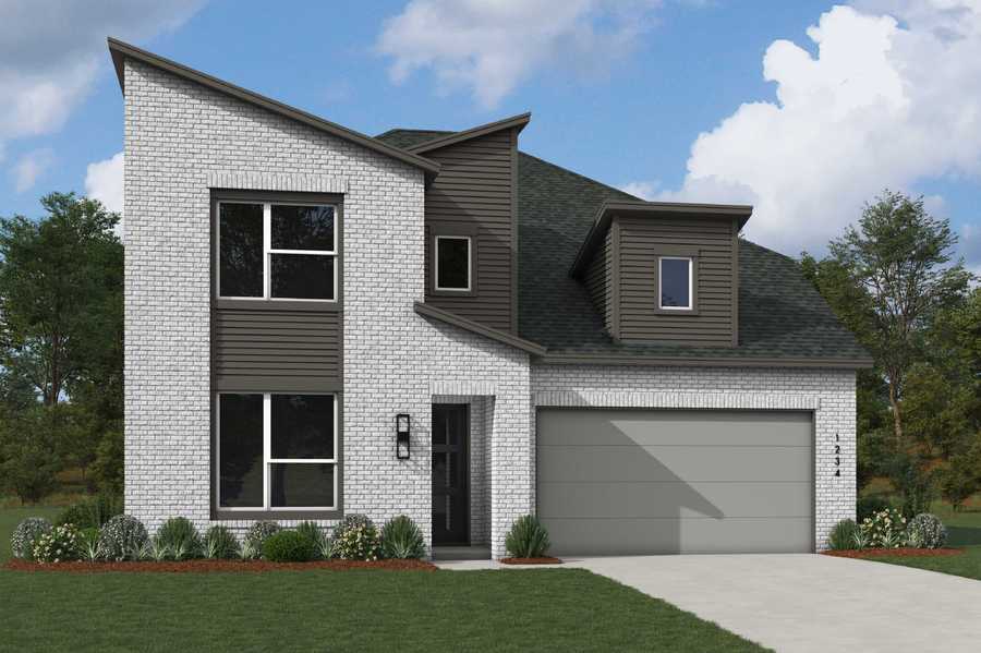 Plan Rodin by Highland Homes in Dallas TX