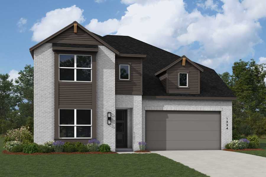 Plan Rodin by Highland Homes in Austin TX