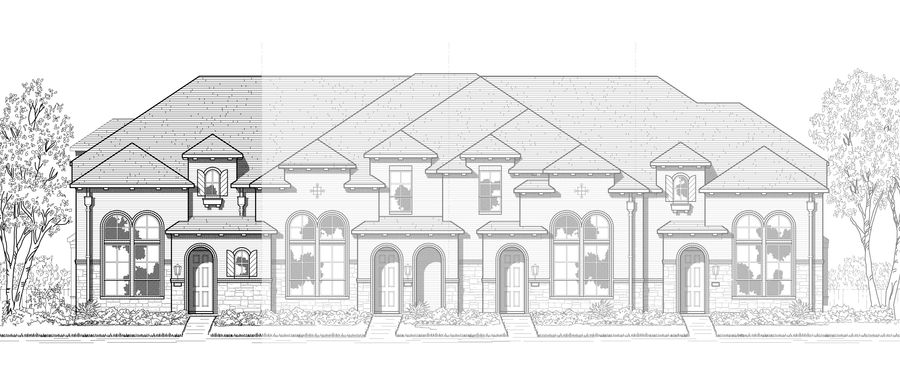 Plan Bolton by Highland Homes in Fort Worth TX