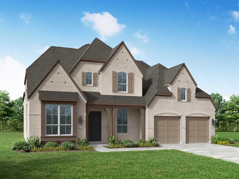 Plan 223 by Highland Homes in Houston TX