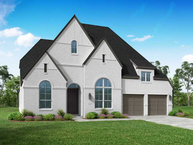Plan 218 by Highland Homes in Houston TX